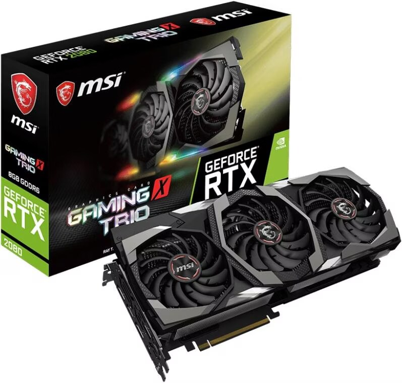 「saya」MSI GeForce RTX 2080 Ti MSI GeForce RTX 2080 GAMING X TRIO - kaufen bei Digitec
